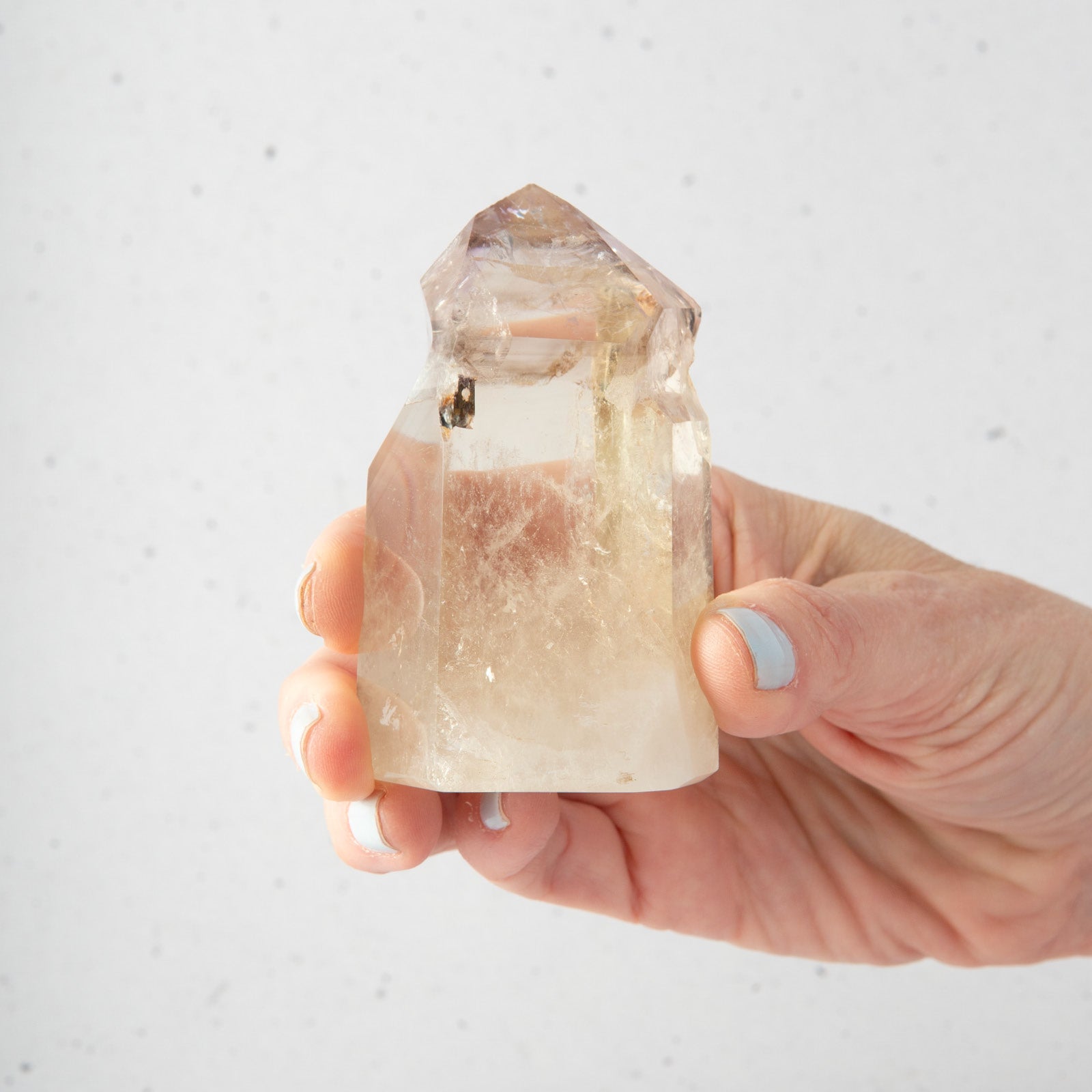 Natural Citrine Tower — Madagascar