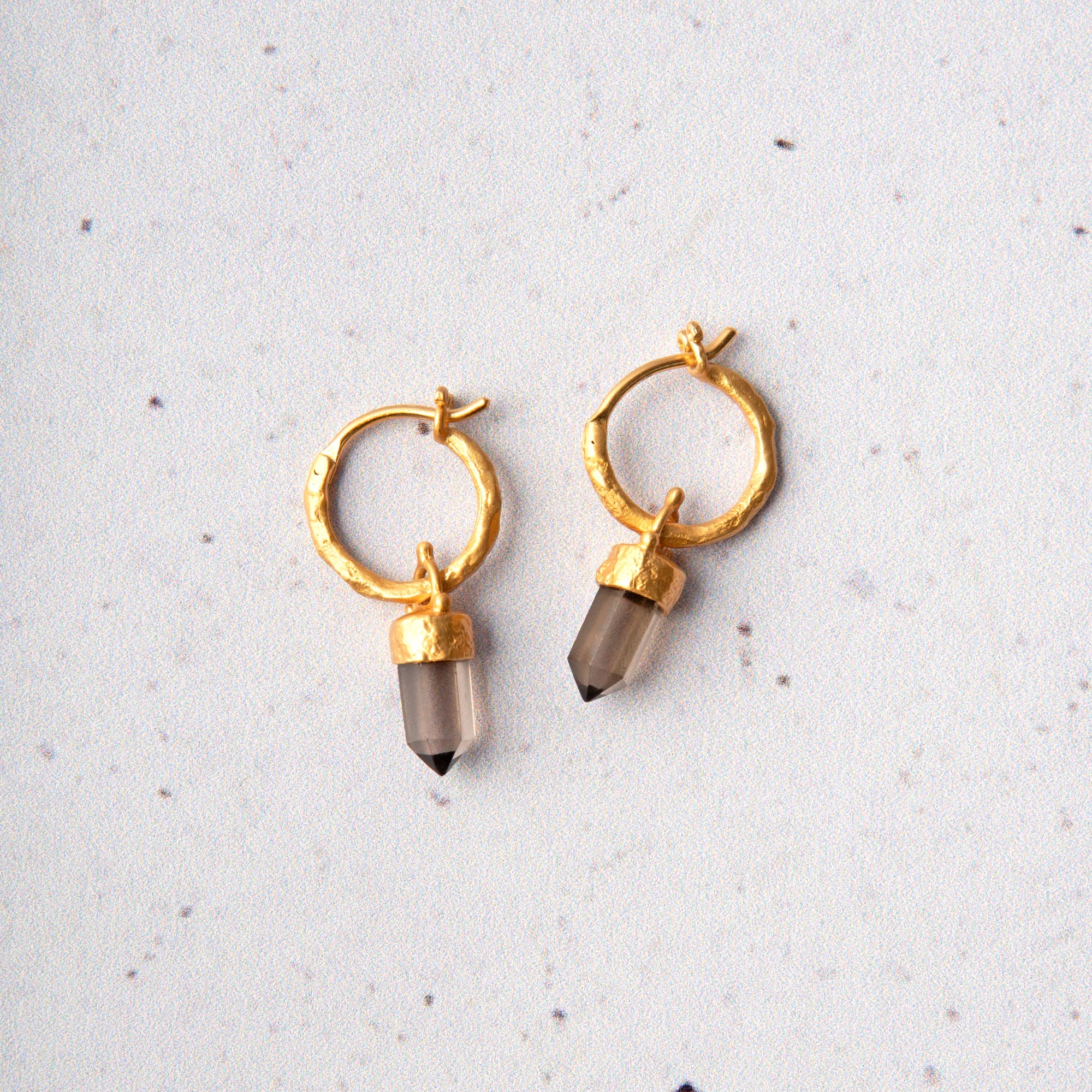 Gentle Warrior — Smoky Quartz Earrings