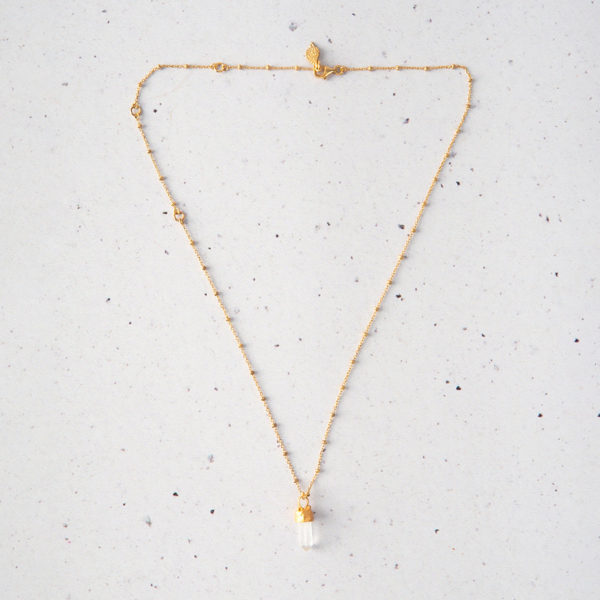 Divine Purpose — Clear Quartz Necklace