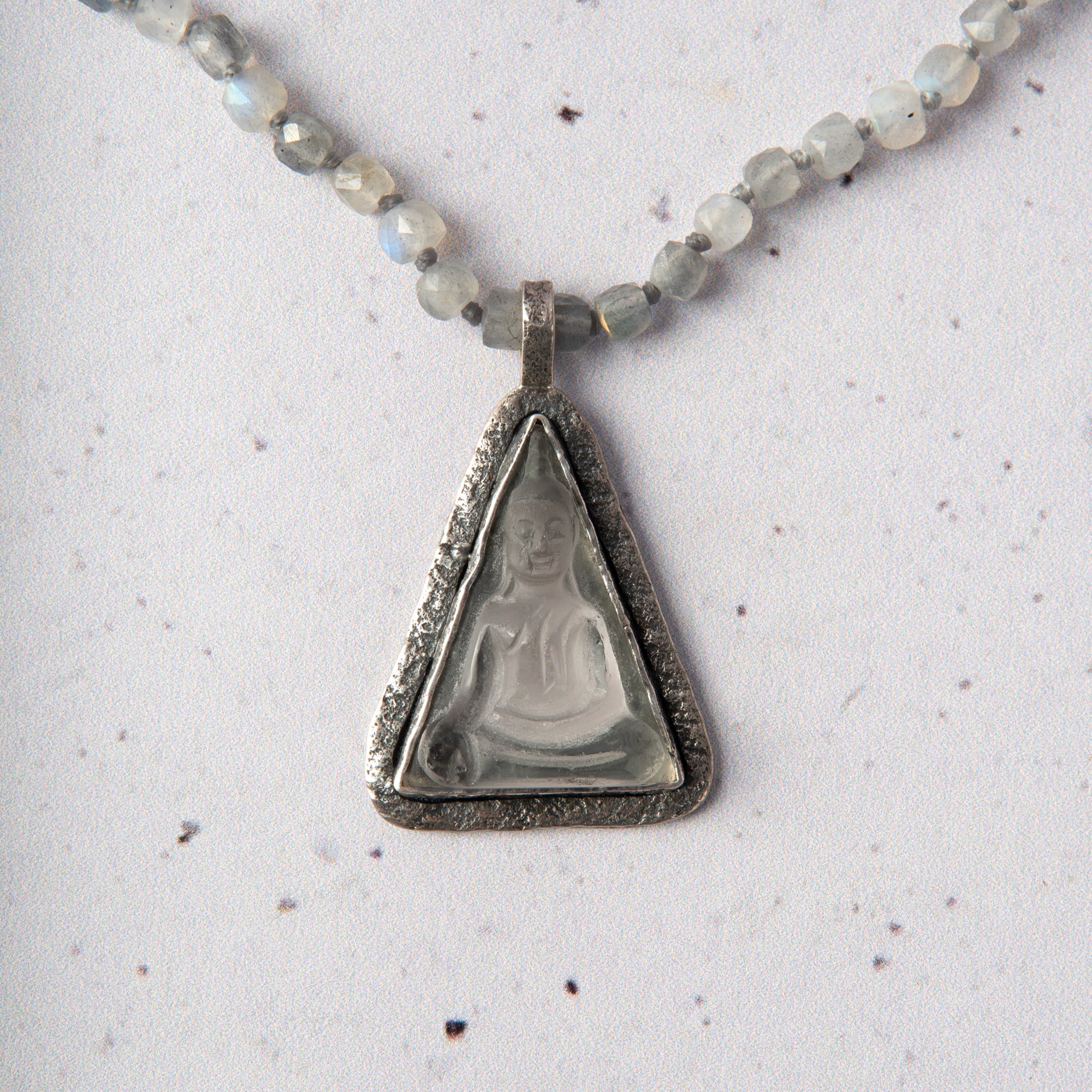 Crystal Buddha Necklace