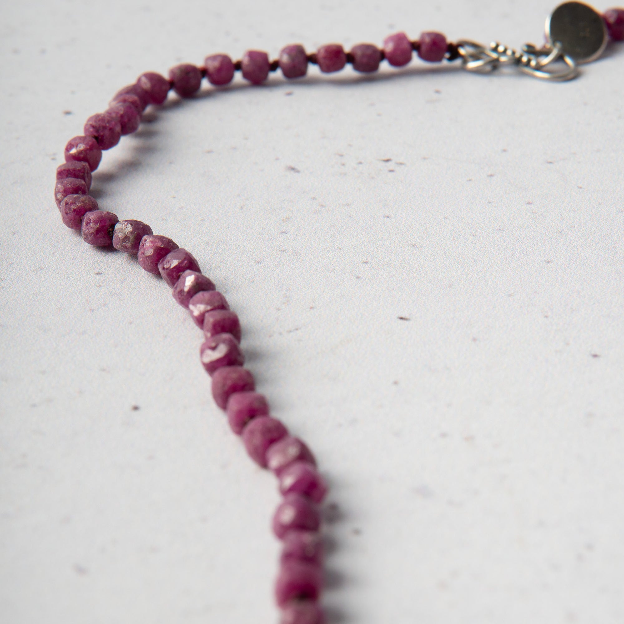 Ruby & Diamond Serpent Necklace