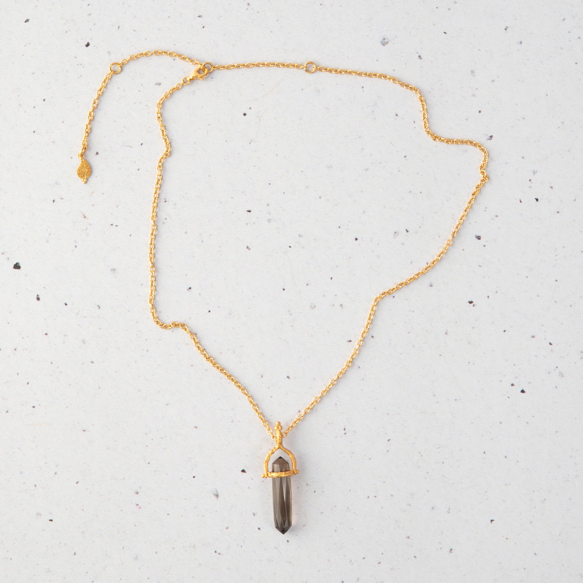 Bold to Be — Smoky Quartz Necklace