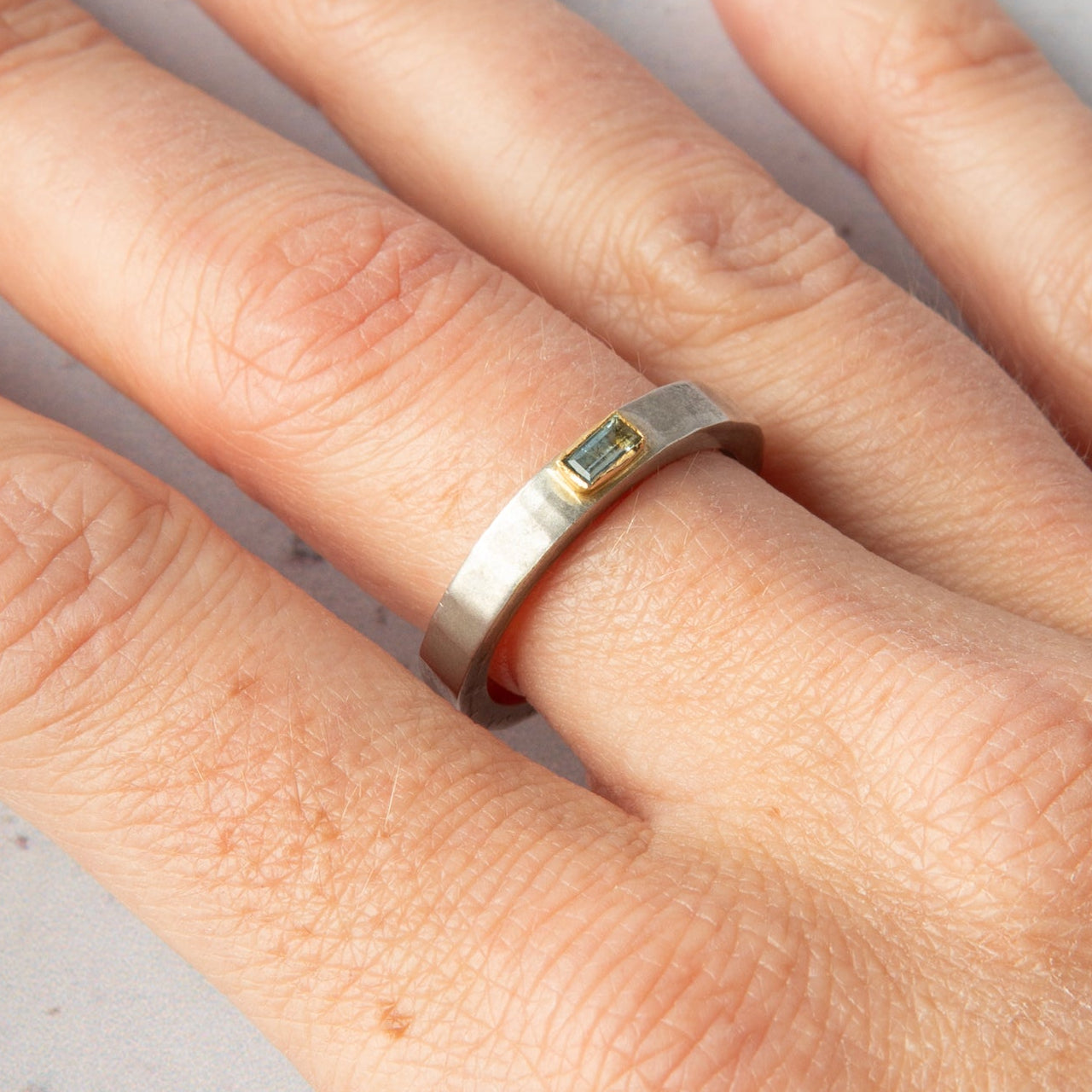 Blue Topaz Ring