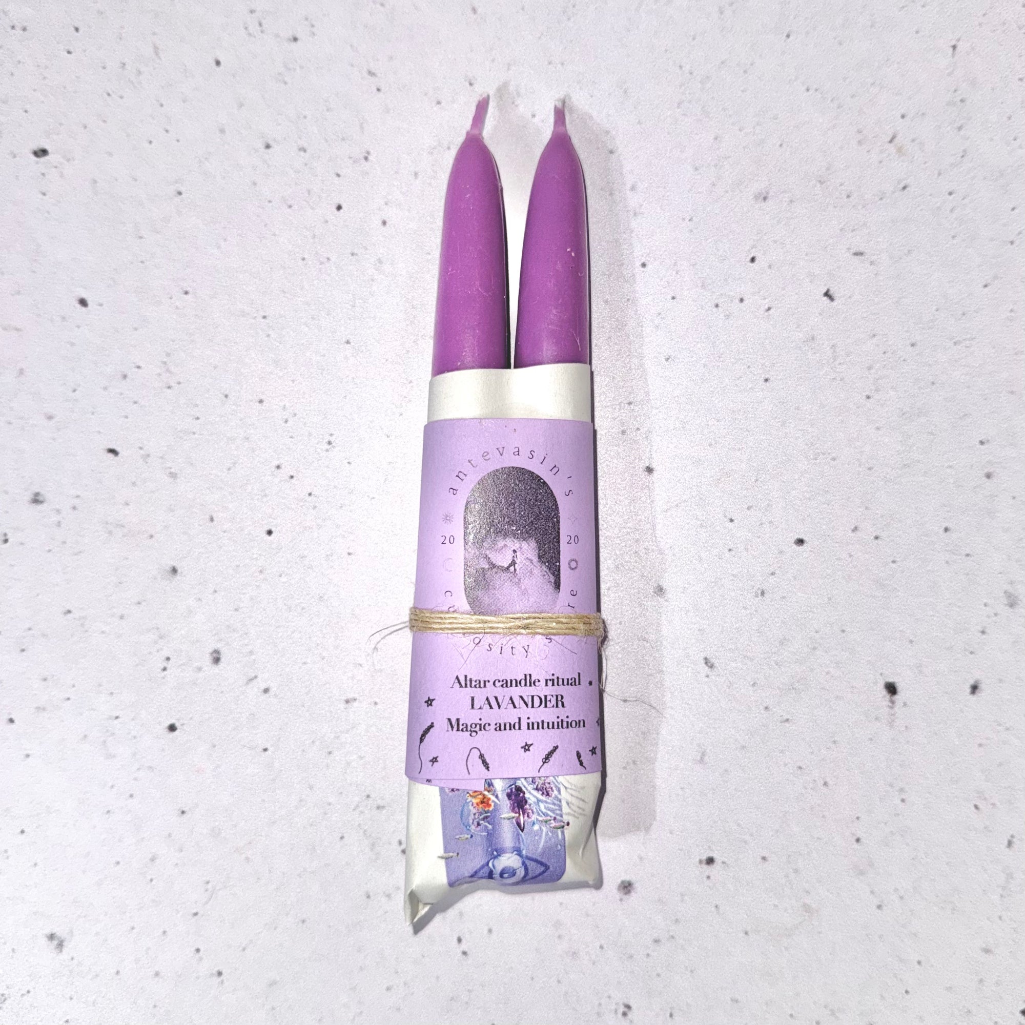 Lavender Ritual Candle — “Intuition”